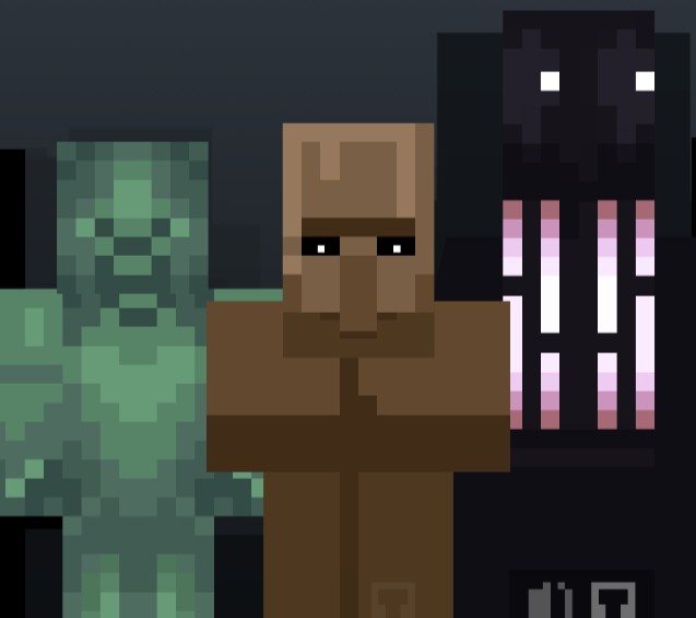 Not Alone - Incredibox (Sprunki: Not Alone) is an innovative music game that ingeniously blends the rhythmic creativity of the Sprunki Incredibox with the expansive universe of Minecraft. This game transforms the familiar pixelated characters from Minecraft, like Steve, Herobrine, and Creepers, into musical maestros, allowing players to orchestrate their unique tunes in a captivating virtual environment.