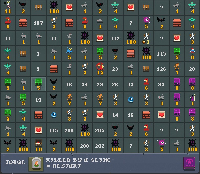 In Dragonsweeper by Daniel Benmergui, players engage in a cleverly designed minesweeper game that demands keen observation and strategic thinking. The game incorporates traditional minesweeper mechanics with innovative twists that involve defeating dragons and navigating through levels filled with various creatures. Players must decipher patterns and use the provided clues about the sum of monster levels in adjacent tiles to make their way through the game without triggering traps.