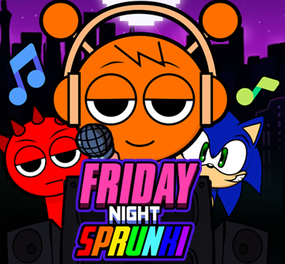 Friday Night Sprunki brings a unique twist to rhythm battles as you face off against iconic characters in an intense rap showdown. Hit the right arrow keys in sync with the beats as you progress through various levels, each with its own musical vibe. Starting with upbeat tracks, the songs take a darker tone, challenging your reflexes and precision. Aim for the highest score as you battle through the weekend.