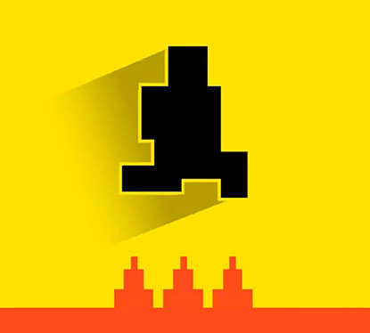 Pixel Path is a platformer that challenges players with unpredictable obstacles and constantly shifting mechanics. The objective is simple—reach the portal at the end of each level—but achieving that goal is anything but straightforward. Floors collapse without warning, spikes move towards the player, and sudden character growth can make navigation difficult. Precision and timing are essential, as one wrong move results in instant failure. The game constantly forces players to stay alert, react quickly, and adapt to new surprises with every step.