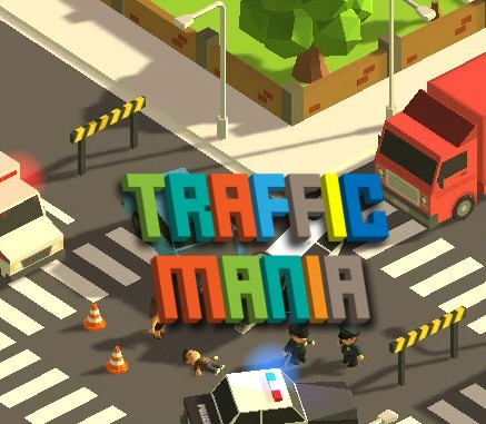 Traffic Mania is a game where players control the flow of vehicles at intersections to prevent congestion and accidents. The objective is to manage traffic signals or directly control vehicle movement to ensure a smooth passage for all cars. As the game progresses, the number of vehicles increases, requiring quicker decisions to keep traffic moving efficiently.