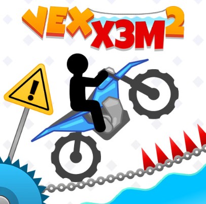 VEX X3M 2 expands on the fast-paced gameplay of the Vex series with new challenges and mechanics. Players navigate obstacle-filled courses, using precise timing and control to overcome hazards like spikes, moving platforms, and water traps. Kite gliding allows movement across large gaps, while teleportation portals provide alternative routes through each level. Shifting obstacles and unpredictable terrain increase the difficulty, requiring quick reflexes to adapt. Stars earned from completing levels unlock new bike skins, and multiple difficulty settings test skill progression.