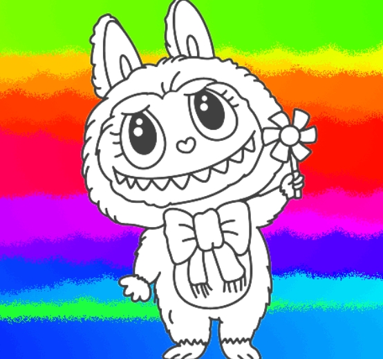 Labubu Coloring Book is an interactive online game that invites players into the imaginative world of Labubu and his companions. This digital coloring experience allows users to bring to life various characters from the "The Monsters" series, offering a creative outlet for fans and newcomers alike.