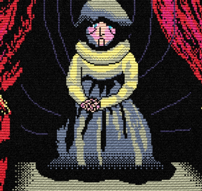 Grotesqueresque is a pixel-art horror anthology made in RPG Maker. The game includes 10 short interactive stories, each with its own setting, characters, and disturbing themes. Topics range from urban legends to strange experiments and late-night television gone wrong.