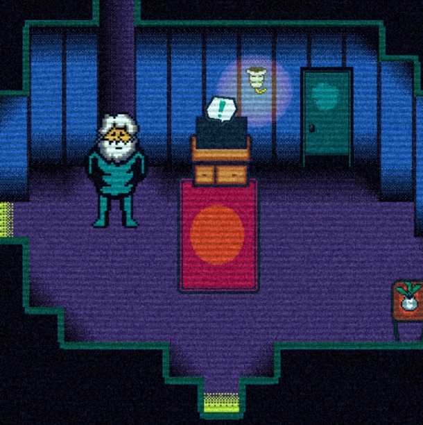 Doppelpartment is a narrative-driven pixel horror game created by A. V. Dossow, where you manage a small apartment building while something deeply wrong unfolds behind the walls. What begins as a week of rent collecting and repair work slowly unravels into a psychological mystery involving doppelgängers—identical impostors replacing real tenants. The entire game is playable online in your browser, no download required.