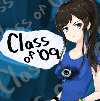 Class of ’09 is a visual novel set during the late 2000s. The story follows Nicole, a high school student whose behavior and choices lead to multiple possible endings. The game was developed by SBN3 and published in 2021, later gaining more attention with its sequel The Re-Up.