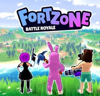 Fortzone Battle Royale is a fast match where many players land on one map, collect gear, and fight until one player or team stays alive. The circle zone keeps shrinking, so you must keep moving, looting, and choosing safe routes. Each round is self-contained and teaches you better timing and positioning.