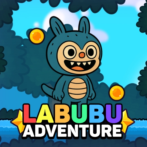Labubu Adventure is a 2D platform game where you guide the Labubu character through side‑scrolling levels. The goal is to collect coins, hit star blocks, and reach the end of each stage without losing all your lives.