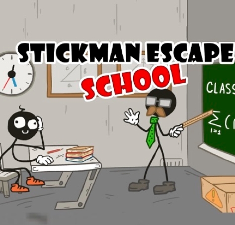 Stickman Escape School is a short puzzle‑style escape game where you help a stickman leave school without being stopped. The goal is to pick the right tools and actions to find a safe way out. Each wrong move sends you back to the start, so every choice matters. The game works on desktop and mobile devices with simple click controls.