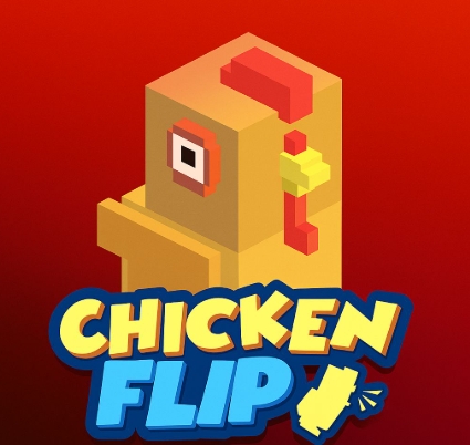 Chicken Flip is a physics-based arcade game where the player controls a chicken sliding and flipping down hills. The objective is to reach the end of each course without crashing, while collecting coins along the way. The challenge comes from balancing speed, jumps, and landings so that the chicken stays intact.