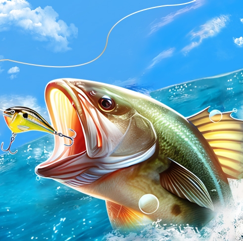 Fishing Baron Real Fishing is a focused fishing simulator: choose a spot, set up your tackle, cast, manage line tension, and sell your catch to upgrade gear. Sessions are short, and progress comes from matching gear to fish size and water depth.
