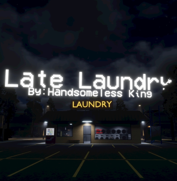 Late Laundry is a short indie horror game created by HandsomelessKing. The story begins with a simple errand: your water system fails, and you head to a laundromat late at night. What looks like an ordinary task quickly turns into something unsettling as you realize you’re not alone. The game was built with Unity and Blender, and it can be played in the browser or downloaded.