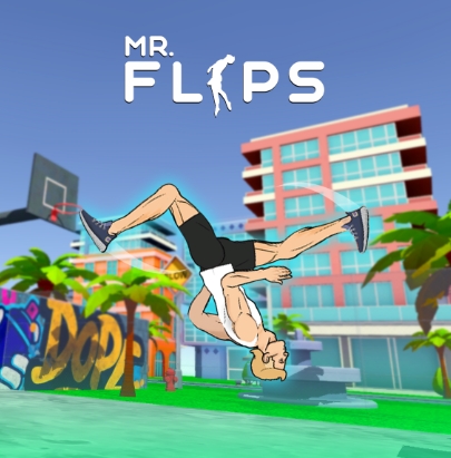 It’s a fast, skill-based game built around one idea: jump, flip, and stick the landing.